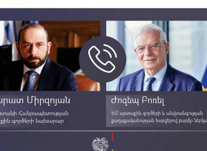 Մեր ընդհանուր նպատակը կայուն խաղաղությունն է Հարավային Կովկասում․ Ժոզեպ Բորելը հեռախոսազրույց է ունեցել Արարատ Միրզոյանի հետ