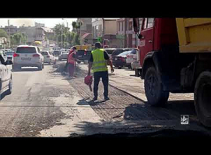 В Ереване продолжаются работы по ямочному ремонту и укладке асфальта: мэрия