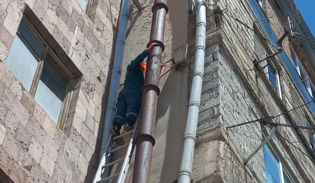 Փրկարարներն իրականացրել են ամրացման աշխատանքներ (2)