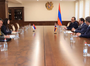 Սուրեն Պապիկյանը ՀՀ-ում Սերբիայի  դեսպանի հետ է հանդիպել