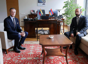 Կայացել է  Արարատ Միրզոյանի և Լիտվայի ԱԳ նախարարի Գաբրիելիուս Լանդսբերգիսի առանձնազրույցը
