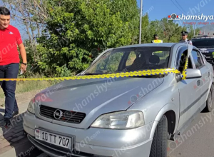 «Opel» -ը դուրս է եկել երթևեկելի գոտուց, բախվել երկաթե էլեկտրասյանը, և մոտ 180-200 մետր առաջ ընթանալով՝ կանգնել է