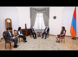 Вице-премьер Мгер Григорян принял посла Китая, завершающего свою миссию в Армении