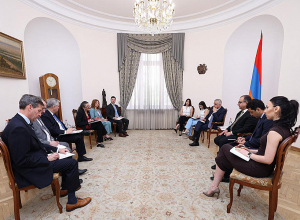 Մհեր Գրիգորյանն ու Տիգրան Խաչատրյանն ընդունել են ԱՄՆ Միջազգային զարգացման գործակալության Եվրոպայի և Եվրասիայի բյուրոյի ղեկավարին