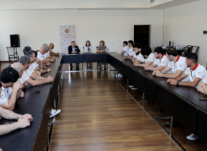 «Պետությունը ձեր կողքին է». ԿԳՄՍ նախարարն ընդունել է Հայաստանի օլիմպիական հավաքականի մարզիկներին