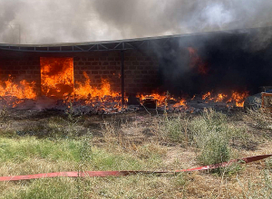 Հրդեհ Ակնաշեն գյուղում