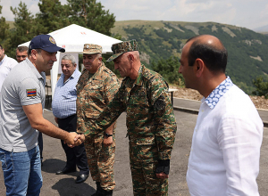 Ջերմուկում ծանոթացա հայ-ադրբեջանական սահմանին տիրող իրավիճակին․ Ալեն Սիմոնյան