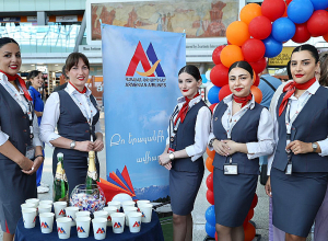 «Հայկական ավիաուղիներ» ավիաընկերությունը մեկնարկել է Երևան - Կազան - Երևան երթուղով չվերթերը