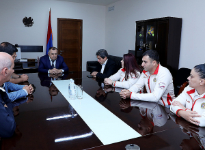 Պետք է մեծ աշխատանք իրականացնենք՝ պարալիմպիկ սպորտի զարգացման ուղղությամբ». Կարեն Գիլոյանն ընդունել է 2024 թ. խաղերի մասնակիցներին