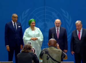 Վարչապետ Փաշինյանը ներկա է գտնվել ՄԱԿ ի ԳԱ 79 րդ նստաշրջանի ընդհանուր քննարկումների բացմանը