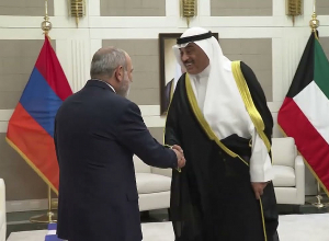 Տեղի է ունեցել ՀՀ վարչապետի եւ Քուվեյթի թագաժառանգի հանդիպումը