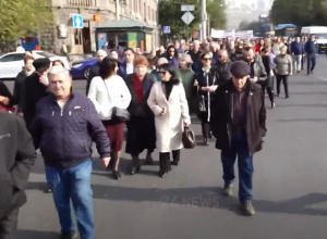 Ագրարային համալսարանի դասախոսների եւ ոիսանողների բողոքի ակցիան․ ՈՒՂԻՂ