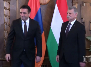 Ալեն Սիմոնյանը հանդիպել է Հունգարիայի ԱԺ նախագահի հետ