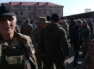 Երկրապահները՝ դիրքերում