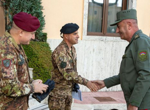 Заместитель начальника Генерального штаба ВС РА посетил Итальянскую Республику