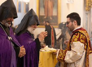 Մայր Աթոռում կատարվել է միասնական աղոթք Բաքվում պահվող հայ գերիների համար