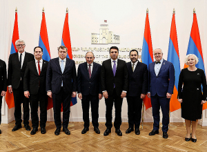 Վարչապետն ընդունել է Հյուսիսային Եվրոպայի և Բալթյան երկրների խորհրդարանների բարձր ներկայացուցիչներին
