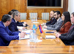 Министр внутренних дел принял Чрезвычайного и Полномочного Посла Республики Казахстан