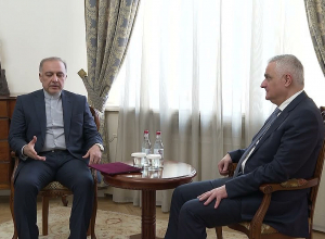 Փոխվարչապետ Մհեր Գրիգորյանն ընդունել է Իրանի դեսպանին
