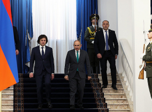 Կառավարությունում հյուրընկալվել է Վրաստանի վարչապետ Իրակլի Կոբախիձեին