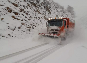 Հոռոմ-Արթիկ-Ալագյազ ավտոճանապարհին բուք է