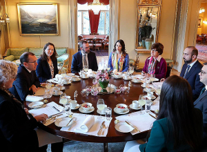 Министры иностранных дел Армении и Норвегии продолжили дискуссию в расширенном составе