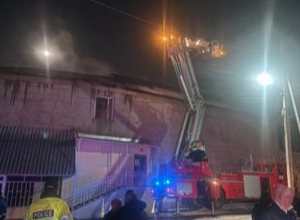 Վանաձորում չգործող կարի ֆաբրիկայի տանիքում հրդեհ է բռնկվել