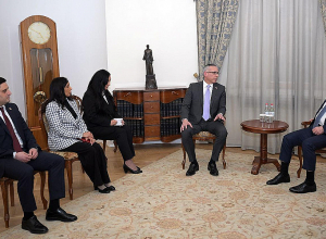 Մհեր Գրիգորյանն ընդունել է Հայաստանում Դոմինիկանայի դեսպանին