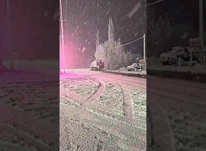 Մ-3 միջպետական ճանապարհին առատ տեղումներ են