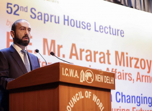 Պայմանավորվել ենք համատեղ վերականգնել Անիի կամուրջը․ Արարատ Միրզոյանի ելույթը