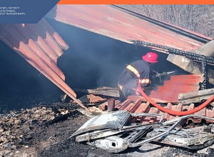 Հրդեհ Թեղուտ գյուղում