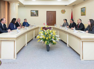 ՀՀ քննչական կոմիտեի նախագահ Արթուր Պողոսյանն ընդունել է ՀՀ-ում Վրաստանի արտակարգ և լիազոր դեսպանին