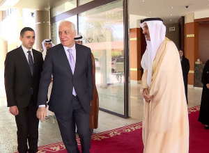 Վահագն Խաչատուրյանը հանդիպել է ԱՄԷ Դաշնային Ազգային խորհրդի նախագահ Սաքր Ղոբաշի հետ