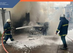 Հրդեհ Էրեբունու փողոցում