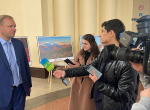 Фотовыставка «Первозданная Россия» открылась на ереванском железнодорожном вокзале