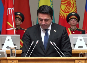 Ալեն Սիմոնյանի ելույթն ԱՊՀ ՄԽՎ հանդիսավոր նիստում