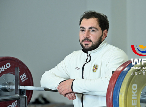 Ծանրորդ Դավիթ Հովհաննիսյանը՝ Եվրոպայի առաջնության բրոնզե մեդալակիր