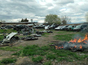 Ավտոսպասարկման կետը կտուգանվի թափոններ այրելու համար