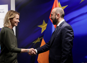 Արարատ Միրզոյանը և Կայա Կալասը մտքեր են փոխանակել միջազգային ու տարածաշրջանային զարգացումների շուրջ