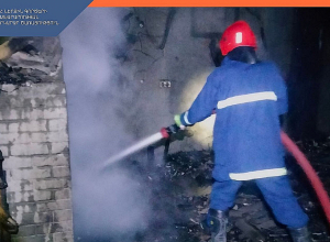 Հրդեհ Մերձավան գյուղում