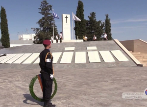 ԶՈՒ ԳՇ պետի դիմավորման արարողությունը և հանդիպումը Կիպրոսի ազգային գվարդիայի գլխավոր շտաբի պետի հետ