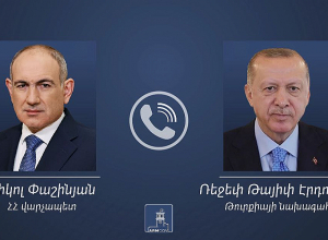 Փաշինյանը և Էրդողանը հեռախոսազրույց են ունեցել