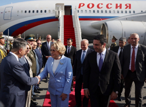 ՌԴ Դաշնային ժողովի Դաշնության խորհրդի նախագահը ժամանել է Հայաստան