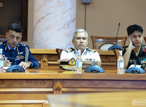 Հնդկաստանի ազգային պաշտպանական քոլեջի պատվիրակությունը Հայաստանում է. հանդիպել են ԶՈՒ ԳՇ պետի հետ