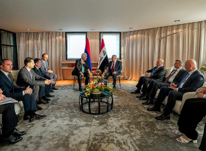 Վահագն Խաչատուրյանը հանդիպել է Իրաքի նախագահ Աբդ ալ Լատիֆ Ջամալ Ռաշիդին