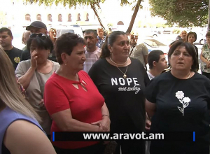 Արցախցիների բողոքի ակցիան. ՈՒՂԻՂ