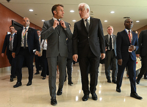 Հայաստանի և Ֆրանսիայի նախագահները զրուցել են տարածաշրջանային զարգացումների շուրջ