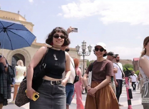 ԶՈՒ նվագախմբի տոնական քայլերթը՝ մայրաքաղաքում: