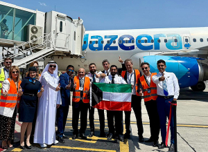 «Jazeera Airways»-ի առաջին ուղիղ չվերթը Քուվեյթից վայրէջք կատարեց Զվարթնոցում