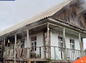 Հրդեհ է բռնկվել Տաշիր քաղաքի Երևանյան փողոցում